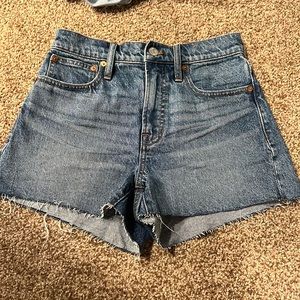 Madewell Denim shorts